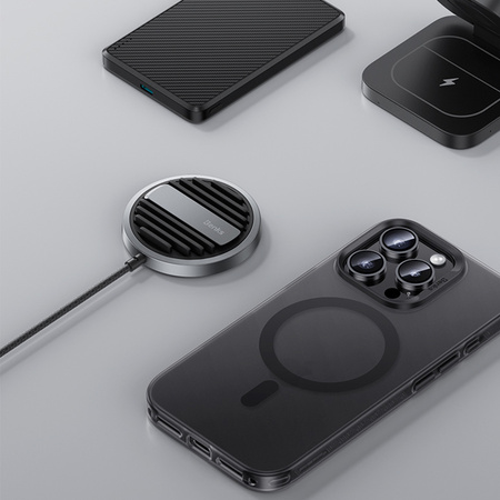 Benks Etui Magnetic Lucid Armor do iPhone 17 Air białe (Camera Control Button) – Smukłe Etui Ochronne z Funkcją Camera Control