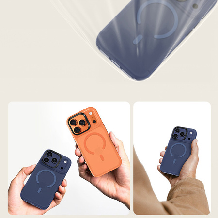 Benks Etui Magnetic Lucid Armor (C070) do iPhone 17 Pro Max Niebieskie (Camera Control Button)