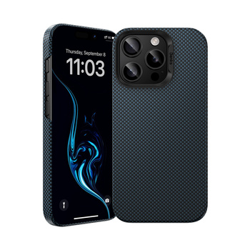 Benks Etui Magnetic Armor Tint Kevlar 1000D (S065) do Iphone 16 Pro niebieski