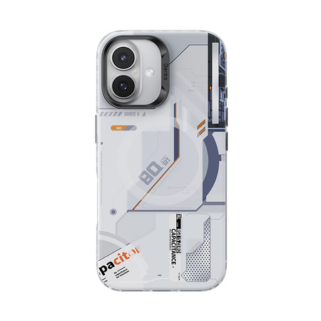 Benks Etui Magnetic Mecha Series do Iphone 16 Plus biały
