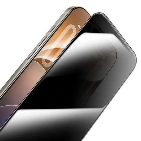 Benks Szkło Hartowane Ultra Shield Privacy Glass do iPhone 18 Pro Max Czarne