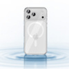 Benks Etui Magnetic Crystal do iPhone 17 Air Przezroczyste (Camera Control Button)