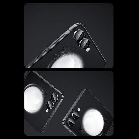 Benks Hartowane szkło Glass Warrior Lens Protector na aparat do Samsung Galaxy Z Flip 7 (2 sztuki) przezroczyste – szkło ochronne na obiektywy, łatwy montaż