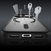 Benks Etui Magnetic Mist Metal Frame (A069) do iPhone 17 Pro Pomarańczowe (Camera Control Button)