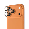 Benks Hartowane szkło DR Sapphire Lens Protector na aparat do Iphone 17 Pro/17 Pro Max (obiektyw 3 sztuki) pomarańczowe