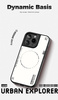 Benks Etui Dynamic Minimalist do iPhone 16 Pro Czarne