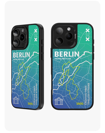 Benks Etui Dynamic City Berlin do Iphone 16