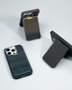 BENKS Portfel MagWallet ArmorGo Aurora Stand MagSafe na plecki telefonu 5 kart Carbon Kevlar