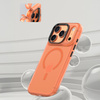 Benks Etui Magnetic Lucid Armor (C069) do iPhone 17 Pro Pomarańczowe (Camera Control Button)