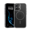 Benks Etui Magnetic Mist Metal Frame do iPhone 16 Szare