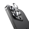 Benks Szkło Hartowane Glass Warrior Lens Protector na aparat do iPhone 16 Pro / 16 Pro Max (obiektyw 3 sztuki) Przezroczyste