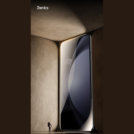 Benks Hartowane szkło Glass Warrior HD do Samsung Galaxy Z Fold 6 czarne