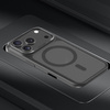 Benks Etui Magnetic Mist Metal Frame do iPhone 17 Pro białe (Camera Control Button) – Smukłe Etui Metal Frame z Funkcją Camera Control