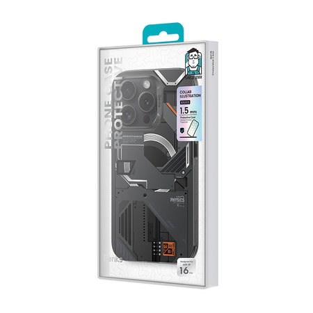 Benks Etui Magnetic Mecha Series do Iphone 16 czarny