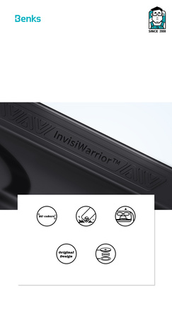Benks Etui Magnetic City Istanbul do iPhone 16 Plus