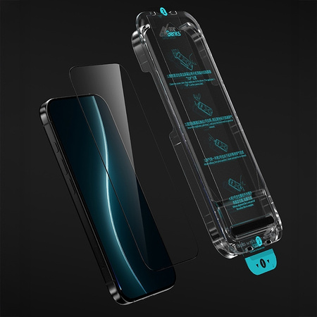 Benks Szkło Hartowane Glass Warrior Sapphire Coating do iPhone 18 Pro Max / 17 Pro Max Czarne