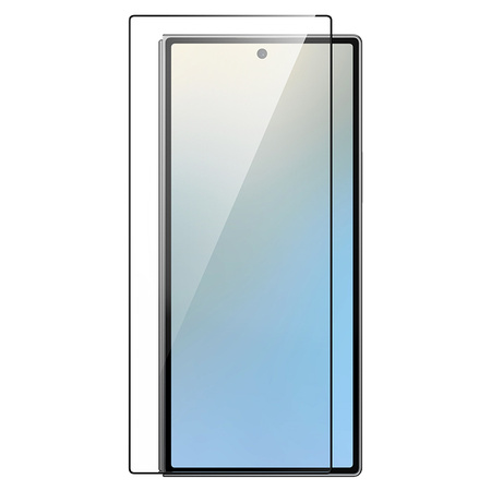 Benks Hartowane szkło Ultra Shield HD do Samsung Galaxy Z Fold 7 czarne – krystaliczna przejrzystość i ochrona wyświetlacza