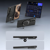 Benks Etui Magnetic Armor Grid Air Grand Combo (C.K.FL.SA.BK.0051) do Samsung Galaxy Z Fold 8 Ultra czarny
